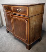Georgian Inlaid Mahogany Linen Press / Wardrobe (10 of 10) Georgian Inlaid Mahogany Linen Press / Wardrobe (10 of 10)