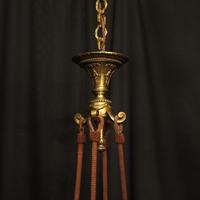 French 19th Century Gilded Bronze 8 Light Antique Chandelier (9 of 10) French 19th Century Gilded Bronze 8 Light Antique Chandelier (9 of 10)