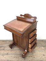 Late Victorian Inlaid Rosewood Davenport Desk (3 of 17) Late Victorian Inlaid Rosewood Davenport Desk (3 of 17)