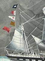 Edwardian Watercolour "Champion Of The Seas" Ship Black Ball Line Off Cape of Good Hope Signed Pierhead Artist Williams (18 of 39) Edwardian Watercolour "Champion Of The Seas" Ship Black Ball Line Off Cape of Good Hope Signed Pierhead Artist Williams (18 of 39)