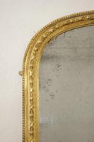 19th Century English Gilt Arch Top Overmantle Mirror (9 of 10) 19th Century English Gilt Arch Top Overmantle Mirror (9 of 10)