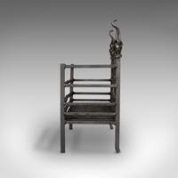 Antique Fire Basket, English, Cast Iron, Fireside Grate, Late Victorian c 1900 (8 of 10) Antique Fire Basket, English, Cast Iron, Fireside Grate, Late Victorian c 1900 (8 of 10)