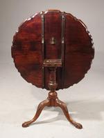 Attractive George III Period Mahogany Pie Crust Tilt Table (4 of 4) Attractive George III Period Mahogany Pie Crust Tilt Table (4 of 4)