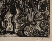 Figurers on a country lane by Kathleen Mary Bell (2 of 4) Figurers on a country lane by Kathleen Mary Bell (2 of 4)