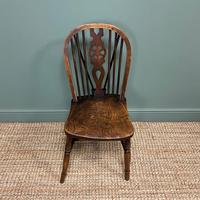 Six Country House Kitchen Elm Antique Windsor Chairs (4 of 6) Six Country House Kitchen Elm Antique Windsor Chairs (4 of 6)