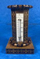 Victorian Burr Maple Thermometer & Compass by Thomas Barton (14 of 14) Victorian Burr Maple Thermometer & Compass by Thomas Barton (14 of 14)