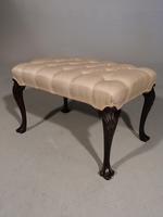 Pair of Early 20th Century Mahogany Stools (5 of 6) Pair of Early 20th Century Mahogany Stools (5 of 6)