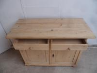 Victorian Large Antique Pine 2 Door Dresser Base to wax / paint (6 of 9) Victorian Large Antique Pine 2 Door Dresser Base to wax / paint (6 of 9)