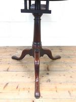 Antique Mahogany Tilt Top Table (5 of 9) Antique Mahogany Tilt Top Table (5 of 9)