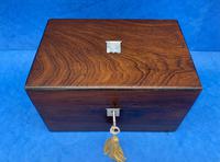 Victorian Rosewood Box with Mother of Pearl Inlay (4 of 11) Victorian Rosewood Box with Mother of Pearl Inlay (4 of 11)