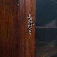 Antique Corner Cabinet, English, Oak, Flame Mahogany, Cupboard, Georgian c.1800 (9 of 12) Antique Corner Cabinet, English, Oak, Flame Mahogany, Cupboard, Georgian c.1800 (9 of 12)