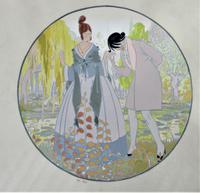Pair of unusual limited edition French silkscreen prints, c1970, unframed (4 of 10) Pair of unusual limited edition French silkscreen prints, c1970, unframed (4 of 10)