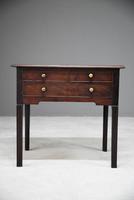 Georgian Mahogany Lowboy (7 of 11) Georgian Mahogany Lowboy (7 of 11)