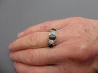 9ct Gold, Sapphire, Opal & Diamond Ring (3 of 6) 9ct Gold, Sapphire, Opal & Diamond Ring (3 of 6)