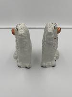 Pair of Antique Staffordshire Dogs (6 of 7) Pair of Antique Staffordshire Dogs (6 of 7)