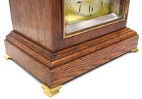 Rare Antique Oak Mantel Clock 8 Day Striking Bracket Clock (4 of 14) Rare Antique Oak Mantel Clock 8 Day Striking Bracket Clock (4 of 14)