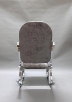 French Mid-Century Chrome Rocking Chair by Maison Jansen (4 of 7) French Mid-Century Chrome Rocking Chair by Maison Jansen (4 of 7)