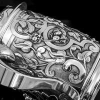 Antique Solid Sterling Silver Large Tankard with Royal Marines Officer Interest - Goldsmiths & Silversmiths Co 1900 (11 of 28) Antique Solid Sterling Silver Large Tankard with Royal Marines Officer Interest - Goldsmiths & Silversmiths Co 1900 (11 of 28)