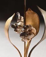 Impressive 1970 Gilt Bronze and Quartz Lamp by Willy Daro (6 of 10) Impressive 1970 Gilt Bronze and Quartz Lamp by Willy Daro (6 of 10)