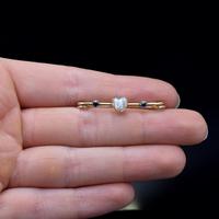 Antique Moonstone Heart and Sapphire 9ct 9K Gold Bar Brooch Pin (2 of 9) Antique Moonstone Heart and Sapphire 9ct 9K Gold Bar Brooch Pin (2 of 9)