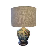 Moorcroft Pottery Table Lamp "Lamia" Pattern