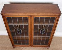 Oak Leaded Stained Glazed Bookcase Arts & Crafts Edwardian (7 of 11) Oak Leaded Stained Glazed Bookcase Arts & Crafts Edwardian (7 of 11)