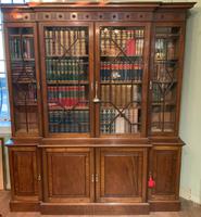 Late Victorian Mahogany 4 Door Library Bookcase (8 of 13) Late Victorian Mahogany 4 Door Library Bookcase (8 of 13)