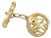 18ct Yellow Gold 'Bird' Cufflinks - Antique c.1900 (6 of 9) 18ct Yellow Gold 'Bird' Cufflinks - Antique c.1900 (6 of 9)