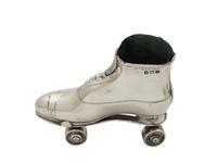 Pair of Antique Edwardian Sterling Silver Roller Skate Pin Cushions 1910 (10 of 11) Pair of Antique Edwardian Sterling Silver Roller Skate Pin Cushions 1910 (10 of 11)