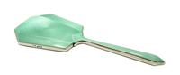 Genuine Vintage Art Deco Sterling Silver & Green Enamel Hand Mirror 1938 (4 of 8) Genuine Vintage Art Deco Sterling Silver & Green Enamel Hand Mirror 1938 (4 of 8)