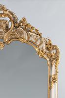 19th Century French Painted & Parcel - Gilt Overmantle Mirror (6 of 12) 19th Century French Painted & Parcel - Gilt Overmantle Mirror (6 of 12)