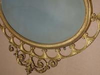 Most Elegant Oval Giltwood Mirror in the Manner of Gillows of Lancaster (3 of 4) Most Elegant Oval Giltwood Mirror in the Manner of Gillows of Lancaster (3 of 4)