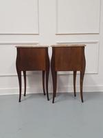 Beautiful Bombe shaped Bedside Cabinets c1930 (8 of 9) Beautiful Bombe shaped Bedside Cabinets c1930 (8 of 9)