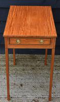 Superb Quality Georgian Satinwood & Inlaid Lamp / Wine / Side Table c.1800 (5 of 10) Superb Quality Georgian Satinwood & Inlaid Lamp / Wine / Side Table c.1800 (5 of 10)