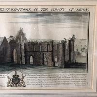 Bucks Antiquities Copper Etching Frithlestock Priory 1734 - Antique Devon Print (5 of 5) Bucks Antiquities Copper Etching Frithlestock Priory 1734 - Antique Devon Print (5 of 5)
