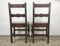 Pair of Antique Oak Bar Back Farmhouse Chairs (11 of 14) Pair of Antique Oak Bar Back Farmhouse Chairs (11 of 14)