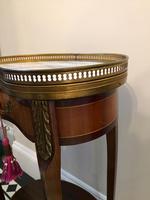 Antique French Kidney Shaped Side Table with Marble Top (5 of 10) Antique French Kidney Shaped Side Table with Marble Top (5 of 10)