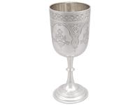 Sterling Silver Goblet by Charles Stuart Harris - Antique Victorian 1889 (4 of 9) Sterling Silver Goblet by Charles Stuart Harris - Antique Victorian 1889 (4 of 9)