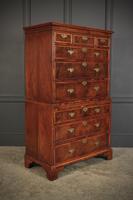 Early 18th Century Walnut Tallboy Chest on Chest