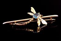 Antique Dragonfly Brooch, 9ct Yellow Gold, Edwardian (5 of 12) Antique Dragonfly Brooch, 9ct Yellow Gold, Edwardian (5 of 12)