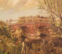 Oil Painting of the Old Bridge Near Welham (5 of 8) Oil Painting of the Old Bridge Near Welham (5 of 8)