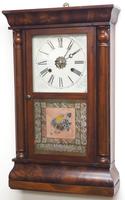 Antique American Ogee Wall Clock – Weight Driven Wall / Mantel Clock (12 of 12) Antique American Ogee Wall Clock – Weight Driven Wall / Mantel Clock (12 of 12)