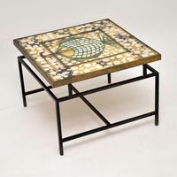 1960’s Tiled Top Brass Coffee Table (17 of 18) 1960’s Tiled Top Brass Coffee Table (17 of 18)