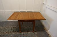 Blonde Mahogany Cottage Draw Leaf Table (4 of 8) Blonde Mahogany Cottage Draw Leaf Table (4 of 8)