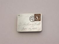 Edwardian Patented American Sterling Silver & Enamel Envelope Form Stamp Case (8 of 10) Edwardian Patented American Sterling Silver & Enamel Envelope Form Stamp Case (8 of 10)