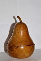 Fine Quality Antique Pear Shaped Fruitwood Caddy (7 of 7) Fine Quality Antique Pear Shaped Fruitwood Caddy (7 of 7)