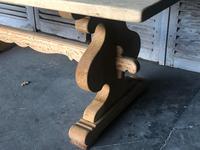 Large French Bleached Oak Trestle Farmhouse Dining Table (10 of 14) Large French Bleached Oak Trestle Farmhouse Dining Table (10 of 14)