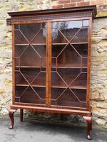 Chippendale Style Glazed Mahogany Bookcase (2 of 10) Chippendale Style Glazed Mahogany Bookcase (2 of 10)