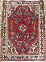 Small Hand Woven Hamadan Rug (2 of 4) Small Hand Woven Hamadan Rug (2 of 4)
