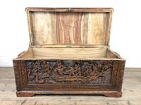 Early 20th Century Carved Camphor Trunk (4 of 14) Early 20th Century Carved Camphor Trunk (4 of 14)